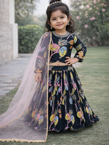 LAHENGAA CHOLI SET FULLY STTICHED OC-203