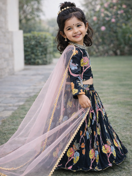 LAHENGAA CHOLI SET FULLY STTICHED OC-203