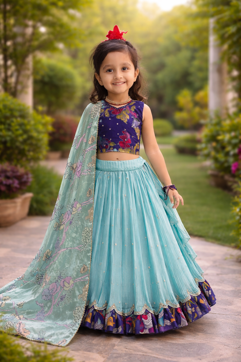 New Festival Lehenga Choli Set Ready To Wear Collection OC-215