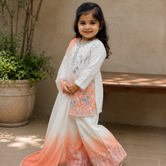 Premium Beautiful Kids Top Palazzo And Dupatta Set