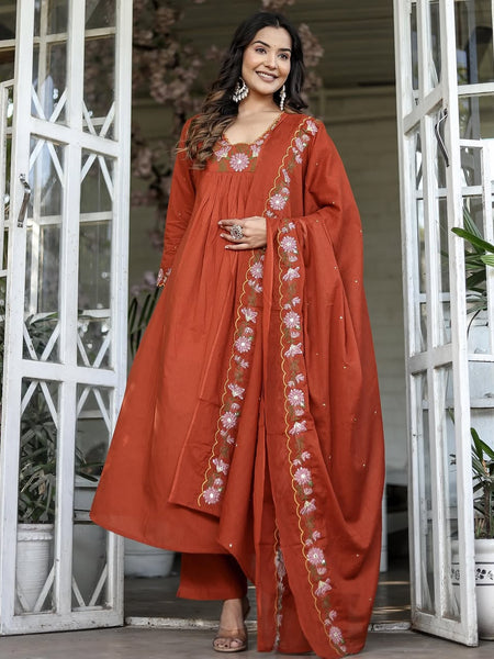 Anarkali Ensemble – Grace in Every Thread– by QueenVastra