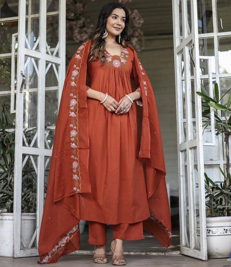 Anarkali Ensemble – Grace in Every Thread– by QueenVastra