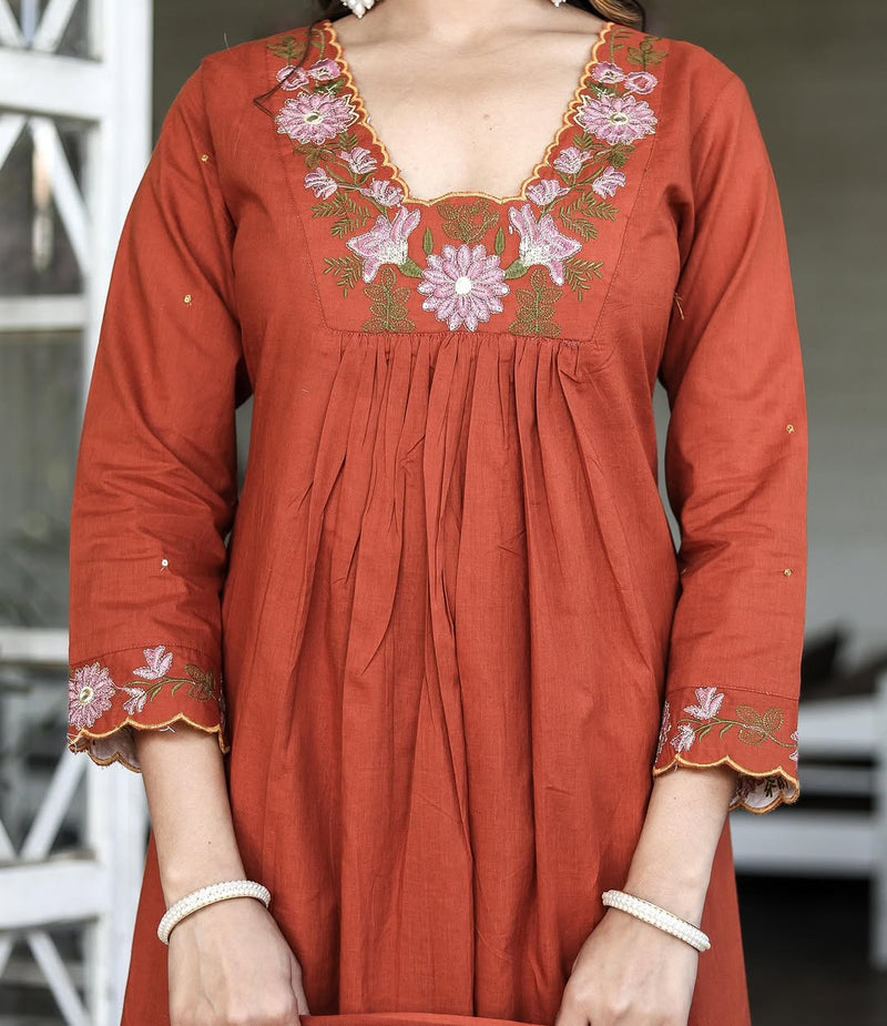 Anarkali Ensemble – Grace in Every Thread– by QueenVastra