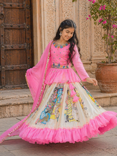 KEDIYA STYLE LAHENGAA SET FULLY STTICHED  OC-185