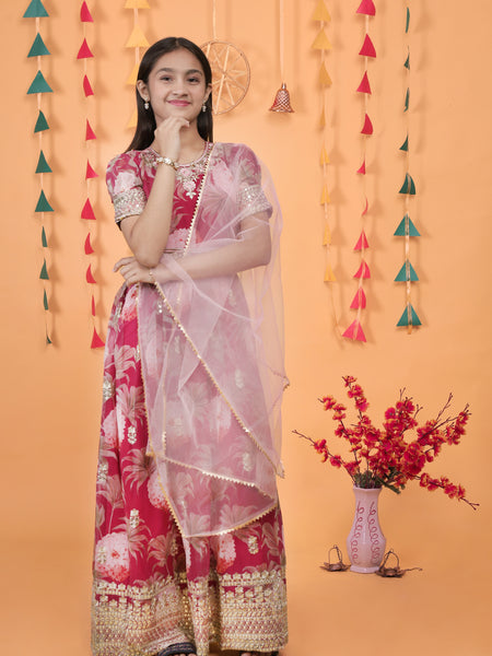 New Designer Heavy Fox Georgette Gownn OC-152 Maroon