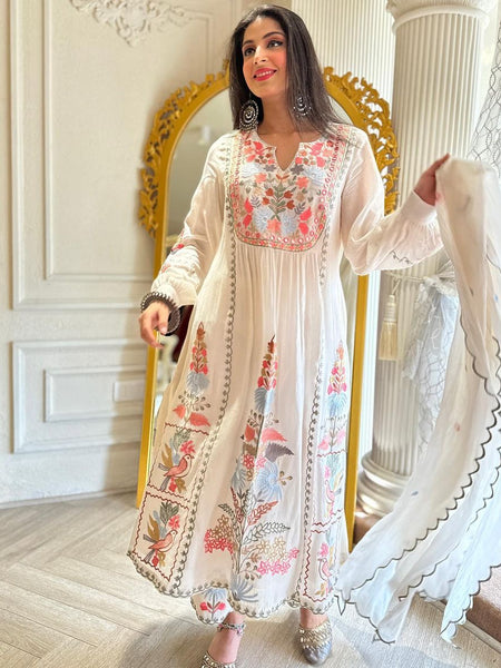 Khushbu Malti Colored Pakistani Suit Set