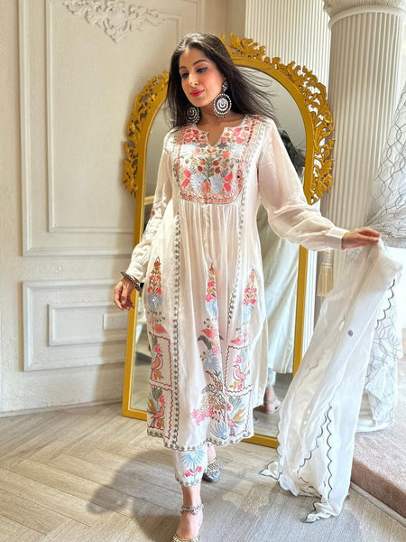 Khushbu Malti Colored Pakistani Suit Set