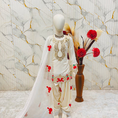 Premium Beautiful Kids Top Salwar And Dupatta Set