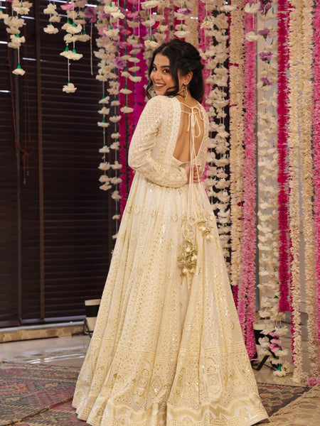 Madhvi Heavy Embroidered Maxi Set