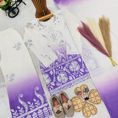 Premium Beautiful Kids Top Palazzo And Dupatta Set