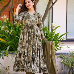 Hetvi's  Anarkali Suit Set