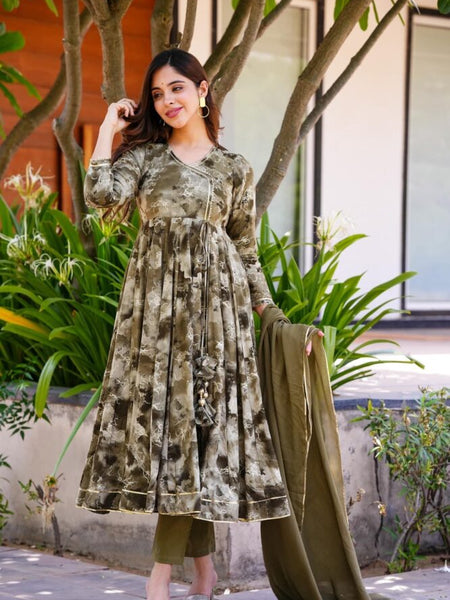 Hetvi's  Anarkali Suit Set