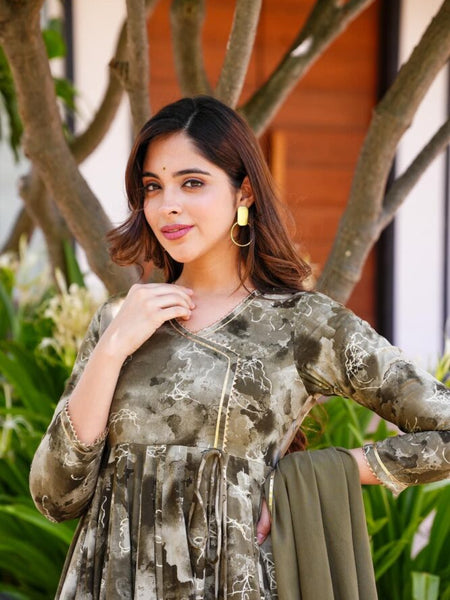 Hetvi's  Anarkali Suit Set