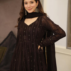 SANAYA'S'  BLACK Or RED SUIT SET - 101