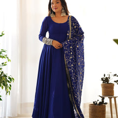 PRANAVI ANARKALI DUPATTA SET
