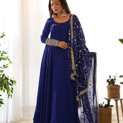 PRANAVI ANARKALI DUPATTA SET