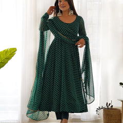 PURE SOFT FOX GEORGETTE LAHERIYA PRINT DKB-264