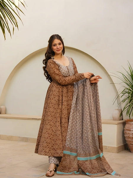 Cosima Premium Quality Anarkali Suit Set