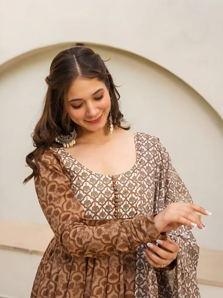 Cosima Premium Quality Anarkali Suit Set