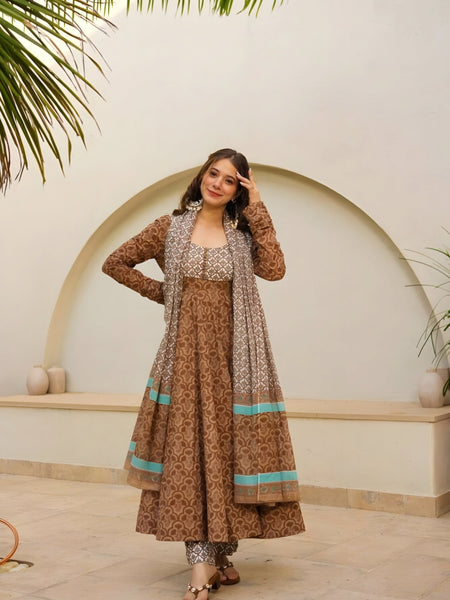 Cosima Premium Quality Anarkali Suit Set