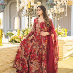Salisha Premium Quality Maxi Anarkali Suit Set