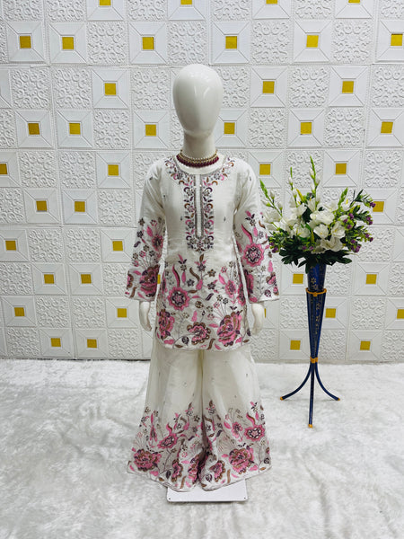 TRENDING TOP WITH SHARARA AND DUPATTA SET READY TO WEAR COLLECTION OC-212
