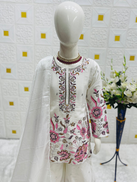 TRENDING TOP WITH SHARARA AND DUPATTA SET READY TO WEAR COLLECTION OC-212