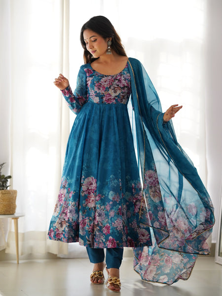 ANARKALI PINK SUIT