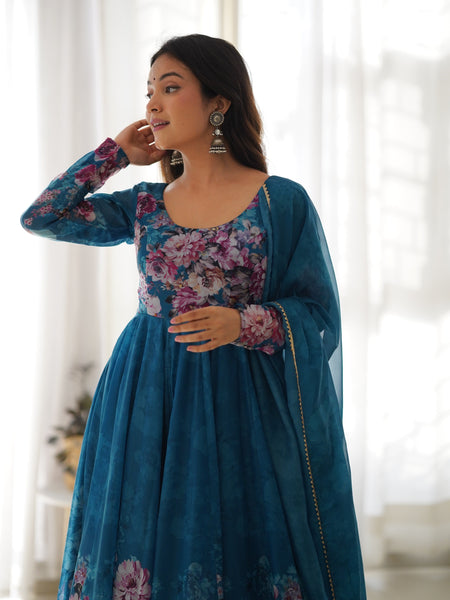 ANARKALI PINK SUIT