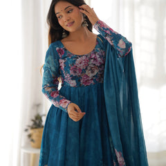 ANARKALI PINK SUIT