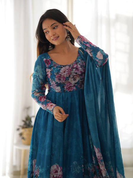 ANARKALI PINK SUIT