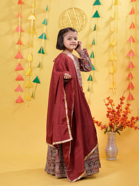 New Festival Lehenga Choli Ready To Wear Collection OC-211 maroon