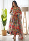 MUSKAN SKY BLUE FOX GEORGETTE DKB-16:
