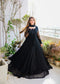 MAXI LONG FLAIR WITH LESS BORDER SET WITH DUPATTA SET. AY-114
