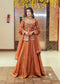 Exclusive Lehenga Crop Top & Dupatta Set With Bids & Sequence Embroidery Work by-QueenVastra
