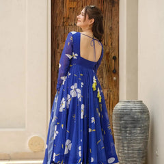 Fila's Blue Floral Suit
