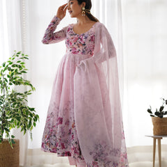ANARKALI PINK SUIT