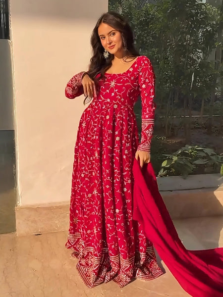 PINAKI'S NEW ANARKALI SUIT SET - 147