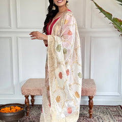 Women Embroidered Straight Kurta Set