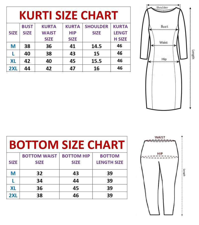 Women Kurti Embroidery with Hand Mirror Work with Pant Dupatta Set Pure Roman Silk