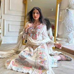 Khushbu Malti Colored Pakistani Suit Set