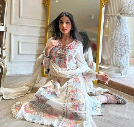 Khushbu Malti Colored Pakistani Suit Set
