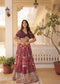 Russian Silk Rich Digital Printed With Foil Embroidery Work Lehenga Choli KA-5032