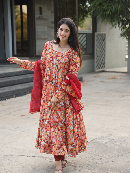 Charmi's Multi Coloured Anarkali Suit