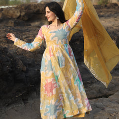 Kajal's Multi Coloured Suit