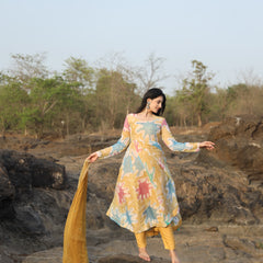 Kajal's Multi Coloured Suit