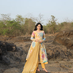 Kajal's Multi Coloured Suit