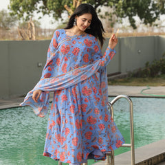 Chandani's Sky Blue Suit