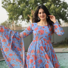 Chandani's Sky Blue Suit