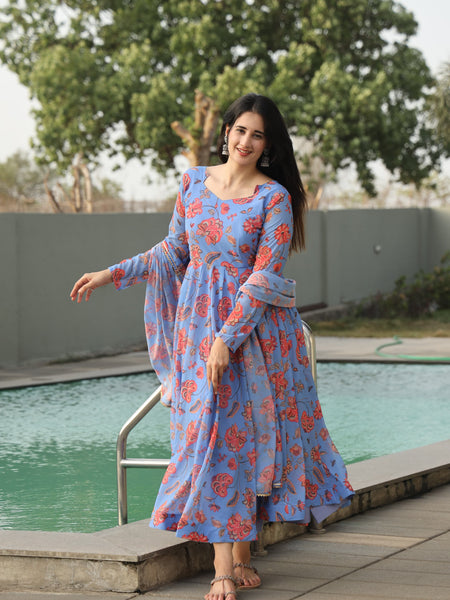 Chandani's Sky Blue Suit